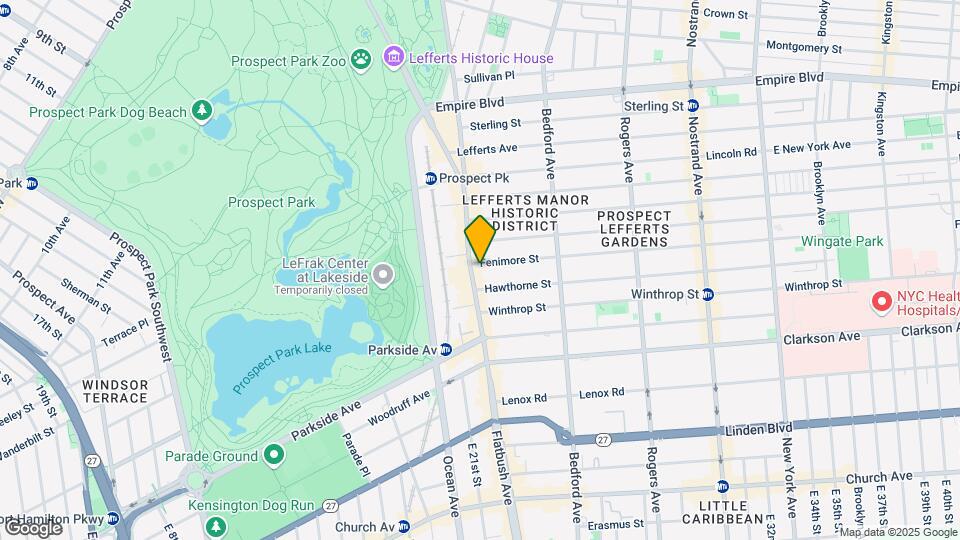 631 Flatbush Ave Map and Location Details
