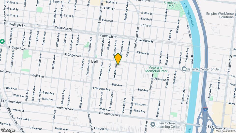 4677-4681 Acacia St Mapa y Detalles de la Ubicación