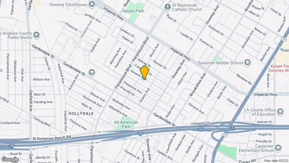 8128 Devenir Ave Map and Location Details