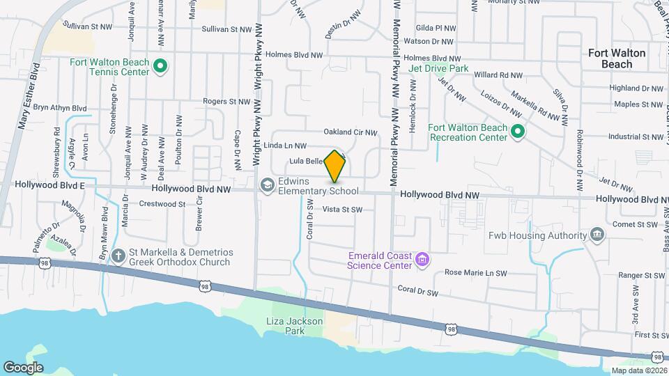 323 Hollywood Blvd NW Map and Location Details