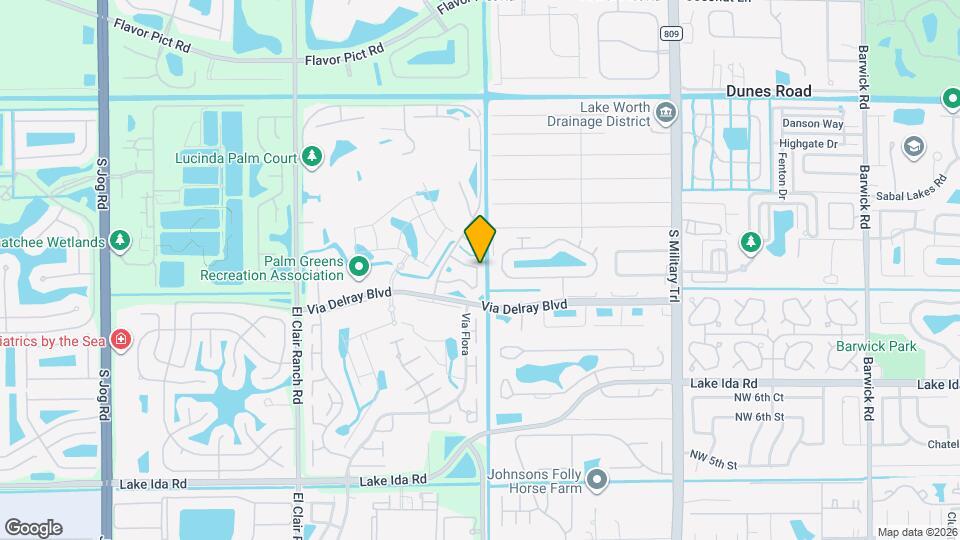 13586 Sabal Palm Ct Map and Location Details