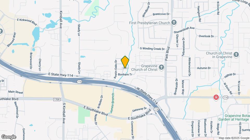 504 Austin Creek Dr Map and Location Details