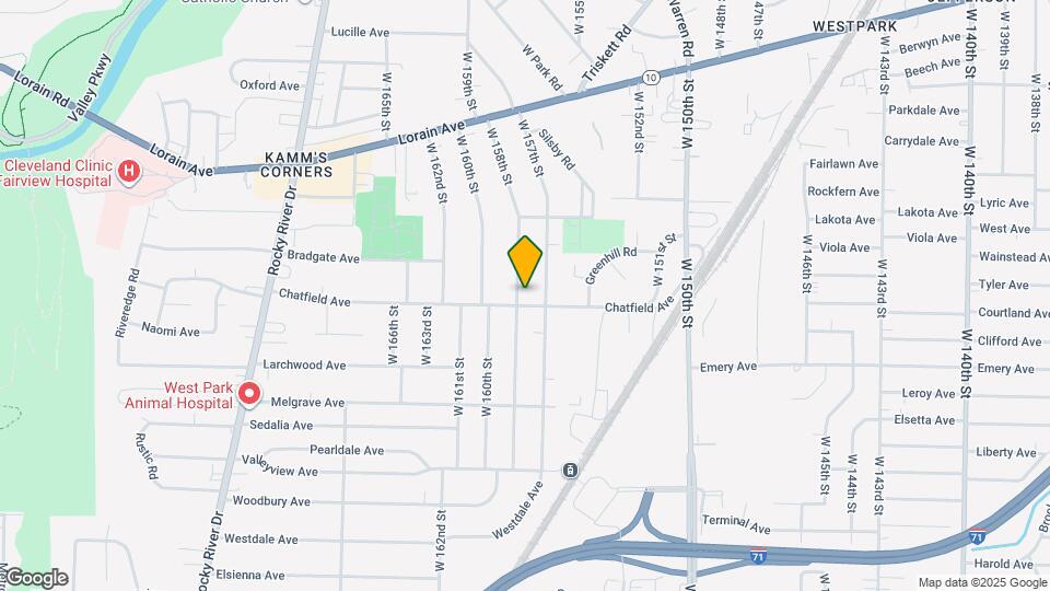 15716 Chatfield Ave Map and Location Details