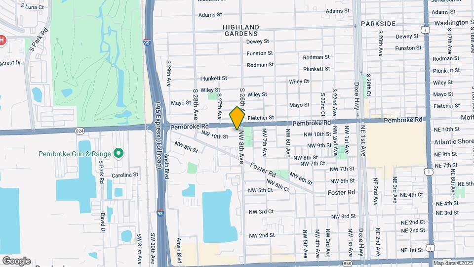 801-804 NW 10th St Map and Location Details