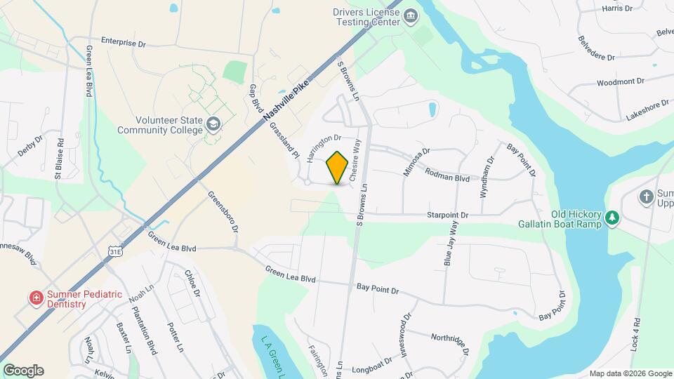 1029 Chesire Way Map and Location Details