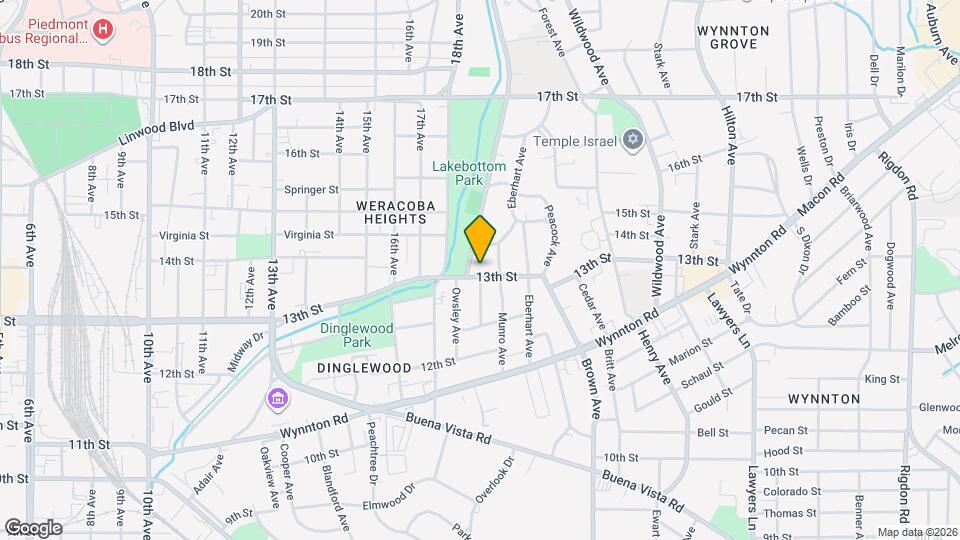 1915 13th St Map and Location Details