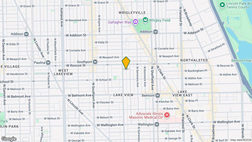 3311 N Racine Ave Mapa y Detalles de la Ubicación