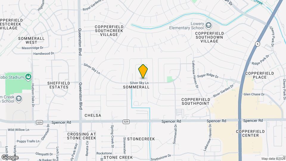 7306 Skybright Ln Map and Location Details
