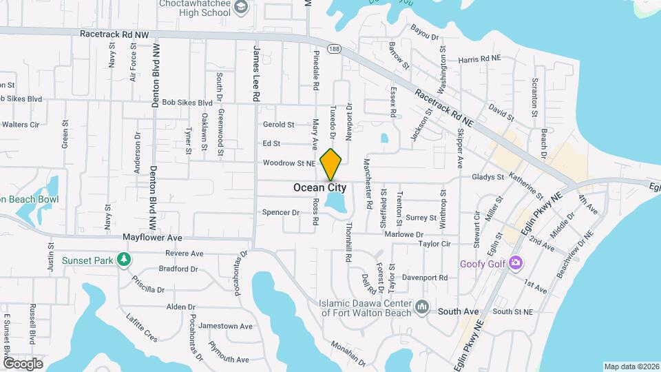 303 Newcastle Dr Map and Location Details