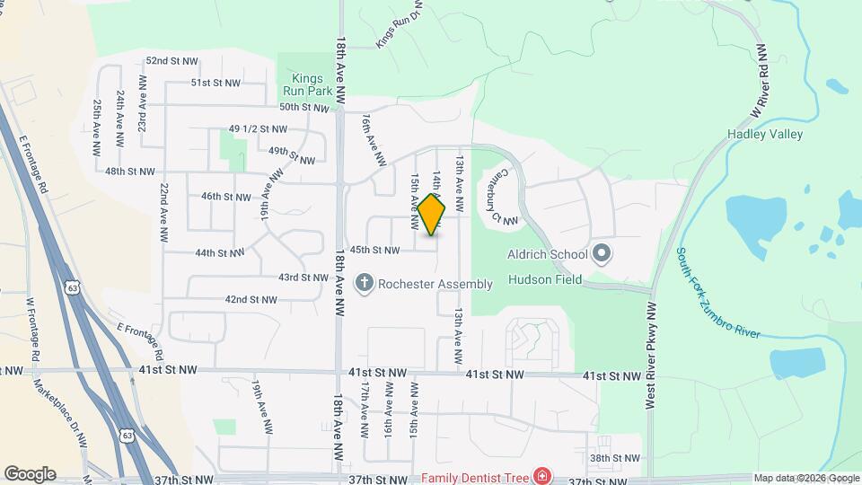 4503 14th Ave NW Map and Location Details