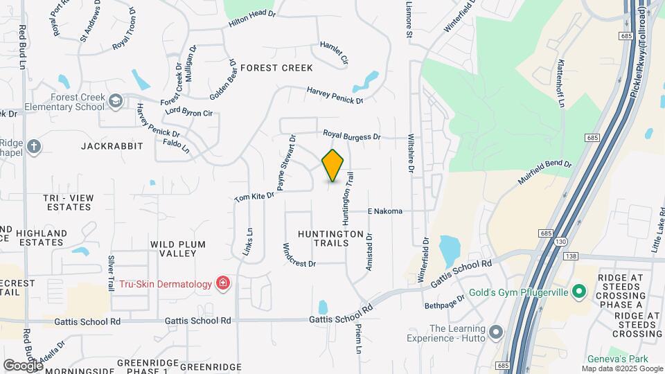 1025 Fred Couples Ct Map and Location Details