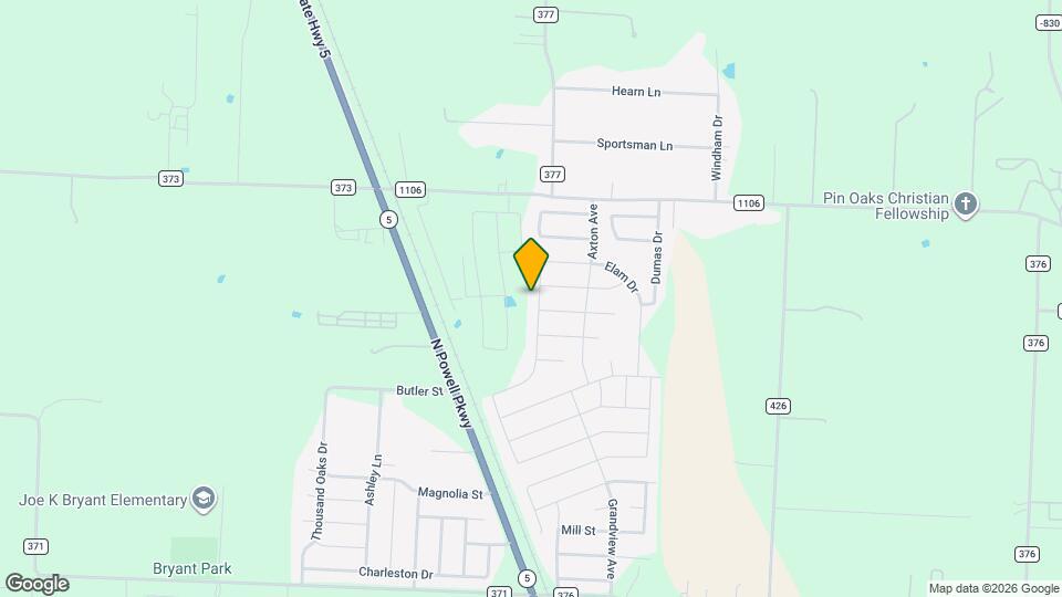 3209 Bowen St Map and Location Details