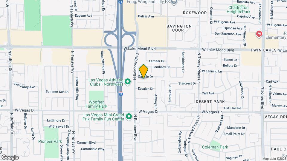 6648 Fredonia Dr Map and Location Details