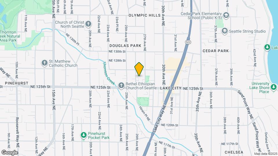 12532 26th Ave NE Map and Location Details