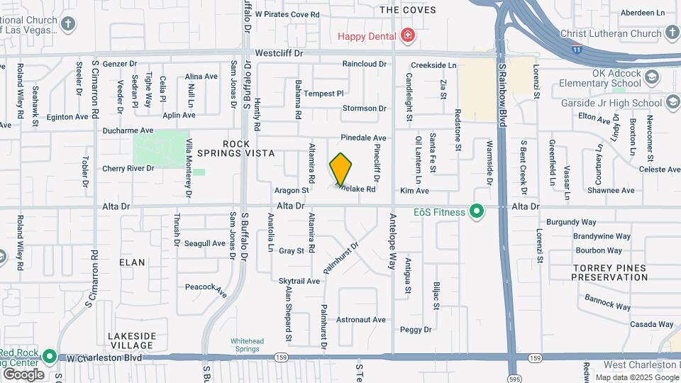 7113 Pinelake Rd Map and Location Details