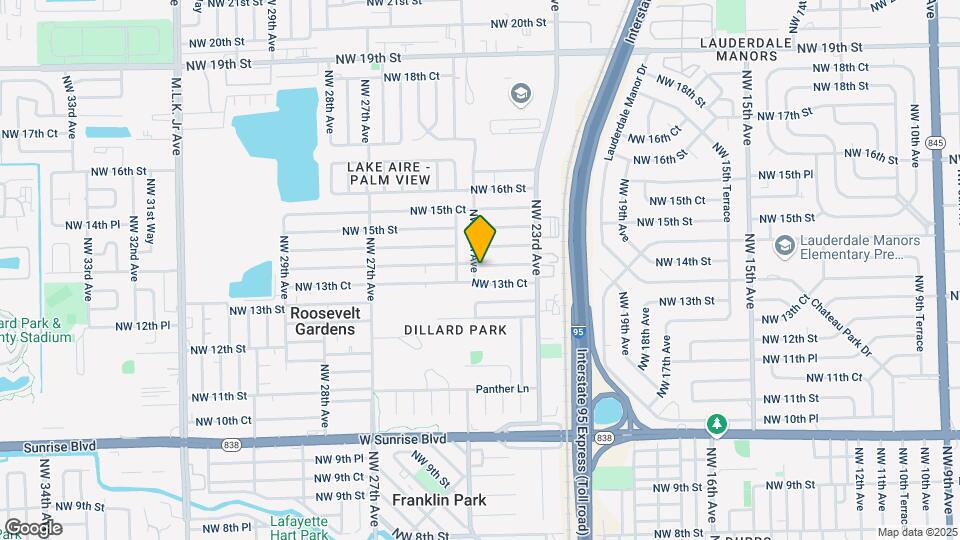 2360 NW 14th St Map and Location Details