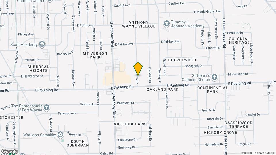 5619 Plaza Dr Map and Location Details
