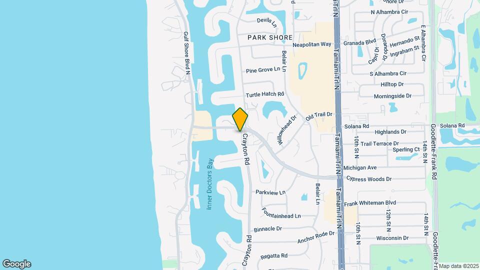 400 Park Shore Dr Map and Location Details