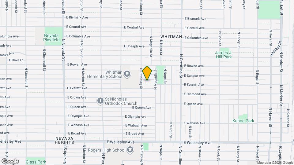 1716 E Sanson Ave, Unit 1716 E Sanson Ave Mapa y Detalles de la Ubicación