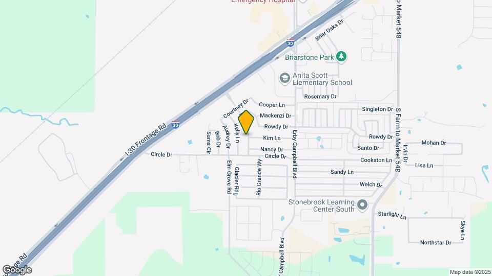 1625 Lesli Dr Map and Location Details