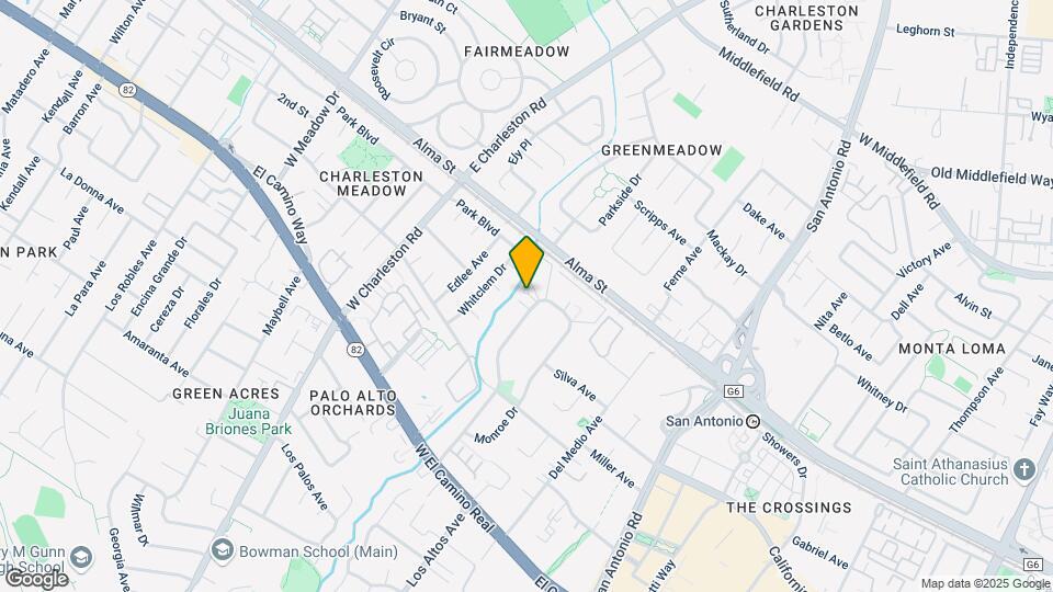 282 Monroe Dr Mapa y Detalles de la Ubicación