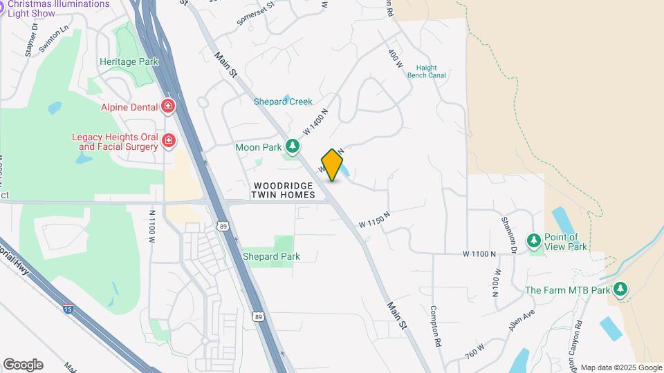 1264 N Main St Map and Location Details