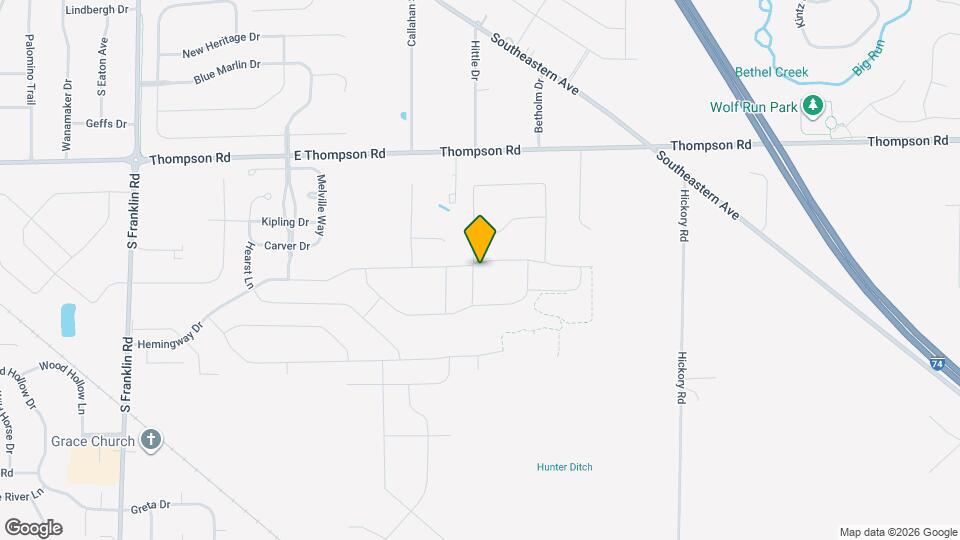 9137 Hemingway Dr Mapa y Detalles de la Ubicación