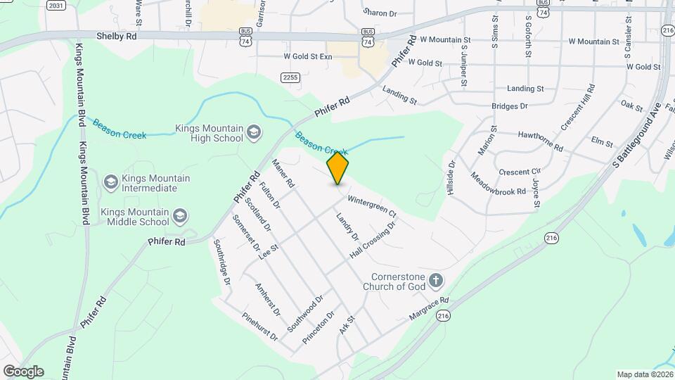 417 Wintergreen Ct Map and Location Details