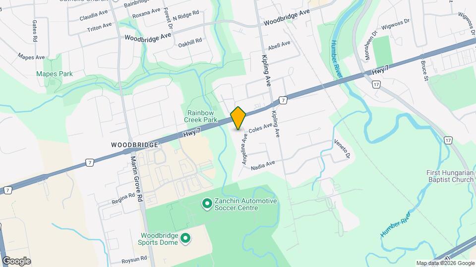 107 Coles Ave Map and Location Details