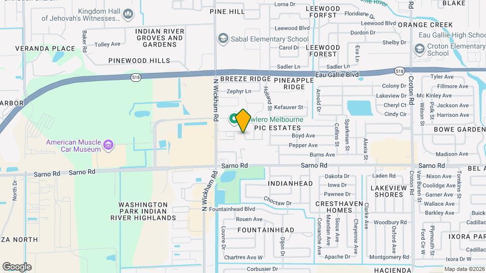 1040 June Dr Map and Location Details