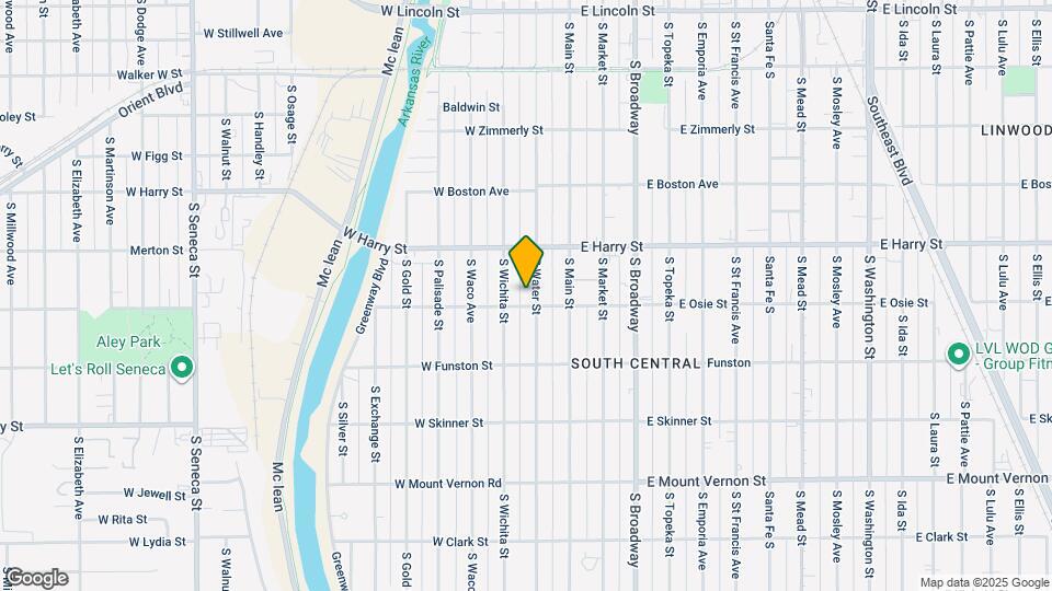 1637 S Water St Map and Location Details