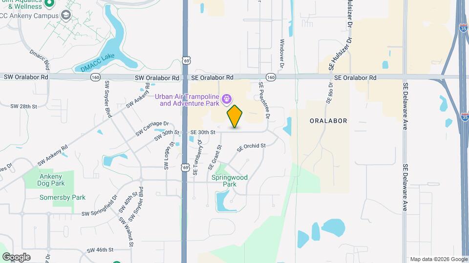 304 SE 30th St Map and Location Details