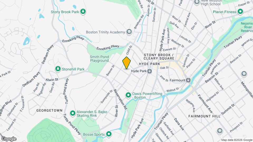 13 Cleveland St Map and Location Details