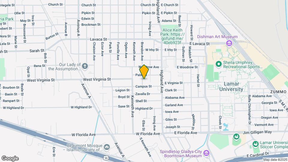 4565 Brandon Ave Map and Location Details