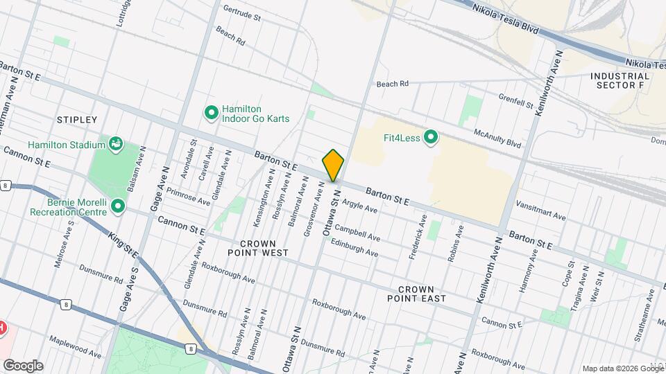 333 C Ottawa St N, Unit 333 C Map and Location Details