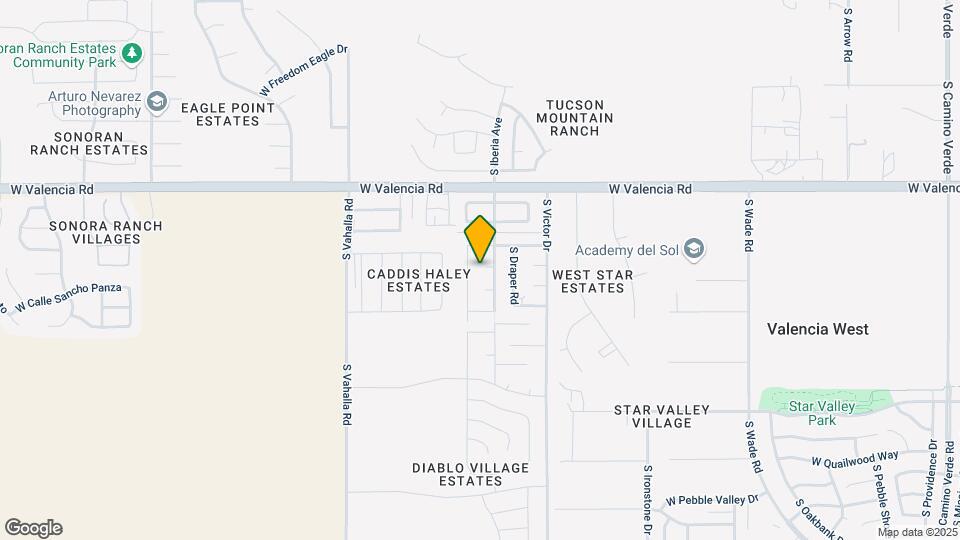 6662 S Iberia Ave Map and Location Details