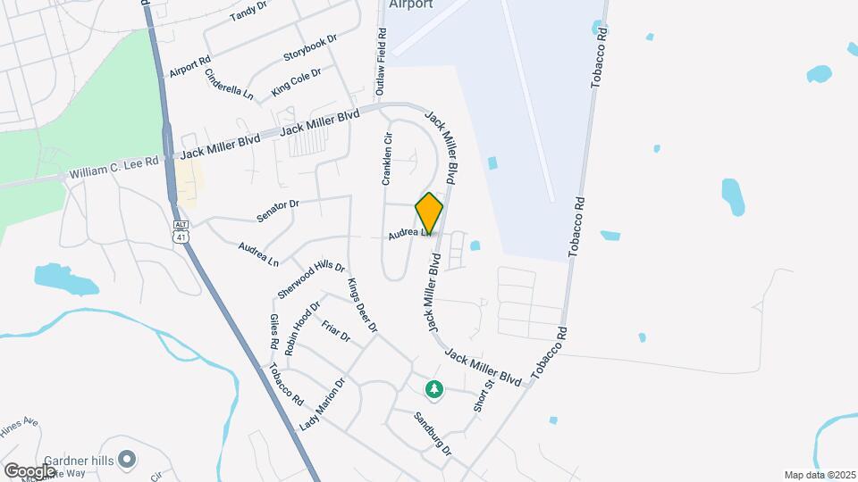 330 Audrea Ln Map and Location Details