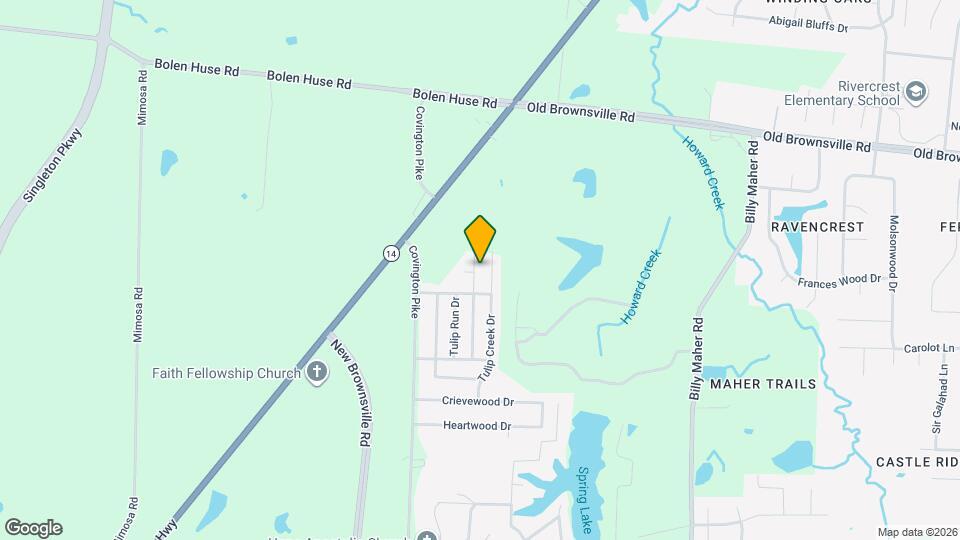 4664 Orange Tulip Dr Map and Location Details