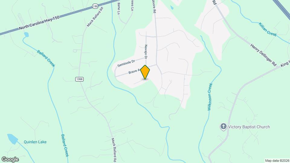 3514 Navajo Dr Mapa y Detalles de la Ubicación