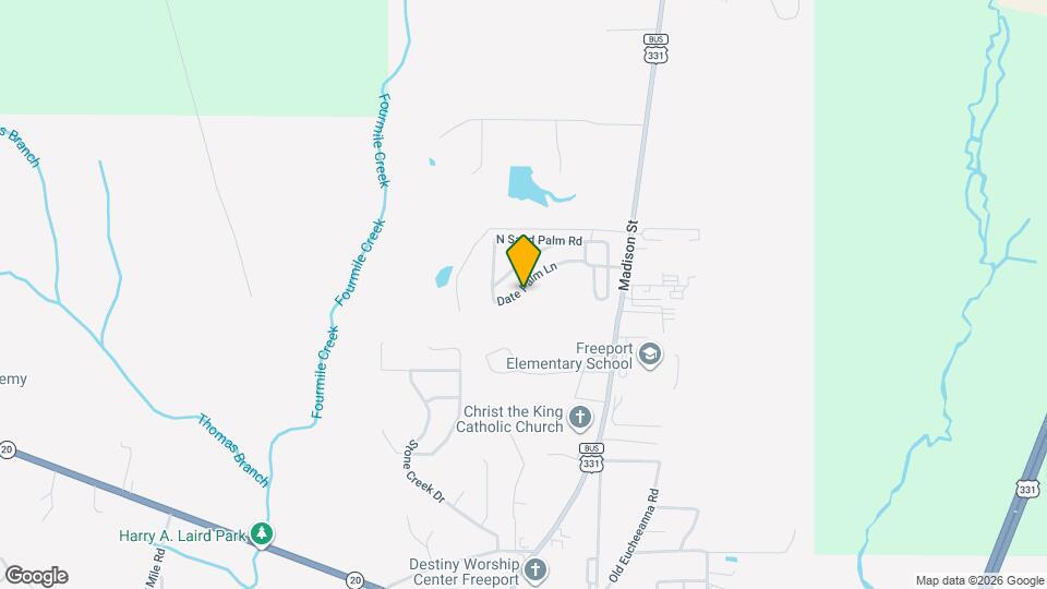 175 Date Palm Ln Map and Location Details