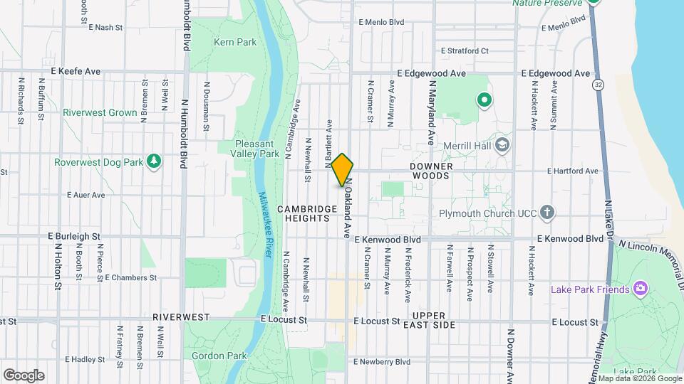 3245 N Oakland Ave, Unit 204 Map and Location Details