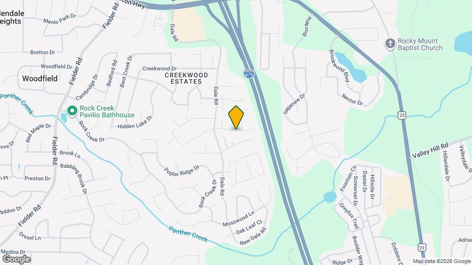 3499 Henley St Map and Location Details