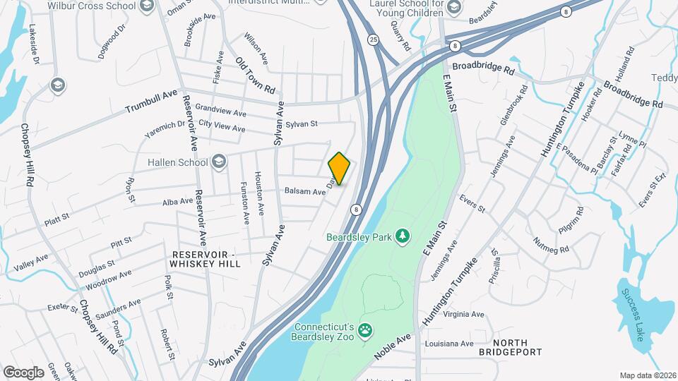 207 Hillcrest Rd Map and Location Details