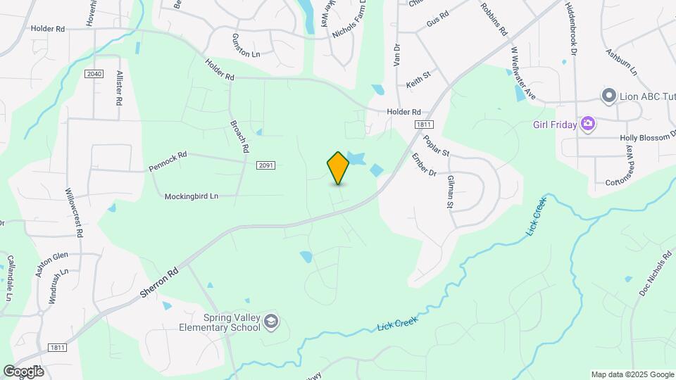 3021 Worthy Way Map and Location Details