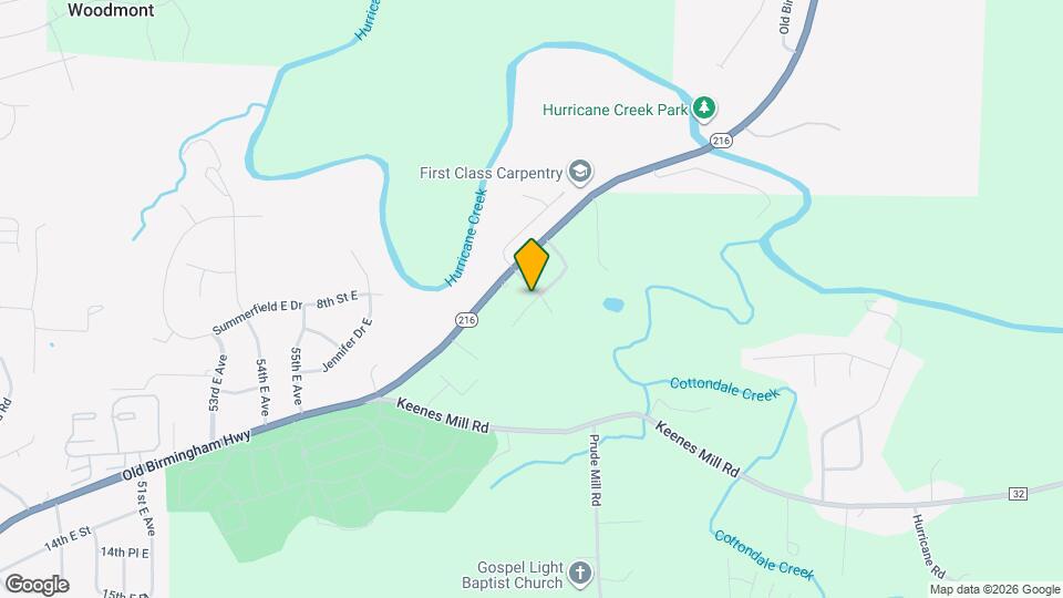 736 Green Acres Ln Map and Location Details