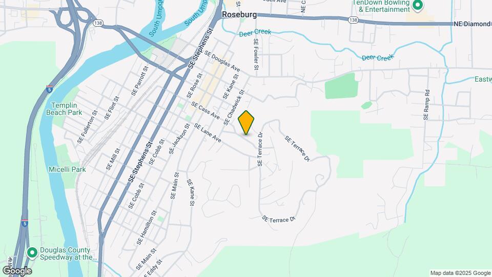 1368 SE Overlook Ave Map and Location Details