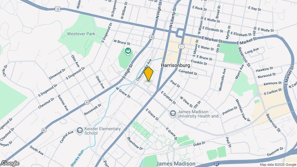 145 W Grattan St Map and Location Details