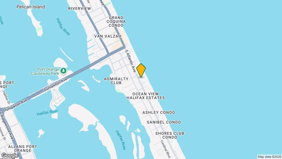 3633 S Atlantic Ave Mapa y Detalles de la Ubicación