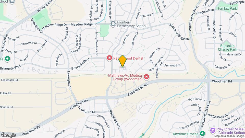 3902 Smoke Tree Dr Map and Location Details