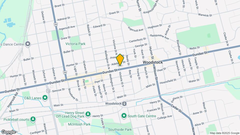 2 Victoria St N Map and Location Details